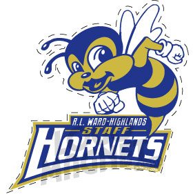 R-L-WARD-HIGHLADS-HORNETS.jpg Custom Car Magnet - Logo Magnet