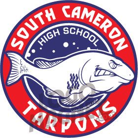 SOUTH-CAMERON-TARPONS.jpg Custom Car Magnet - Logo Magnet